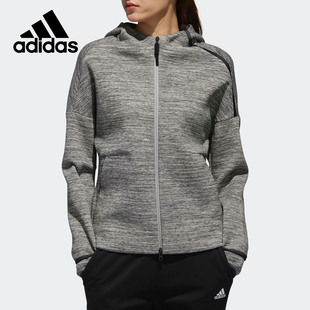 女子ZNE外套运动夹克休闲连帽外套DY5770 冬季 阿迪达斯正品 Adidas