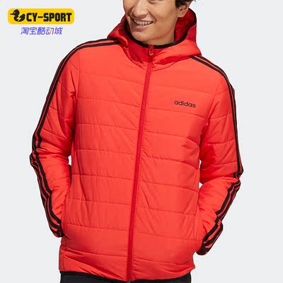 阿迪达斯正品男子冬运动舒适棉服