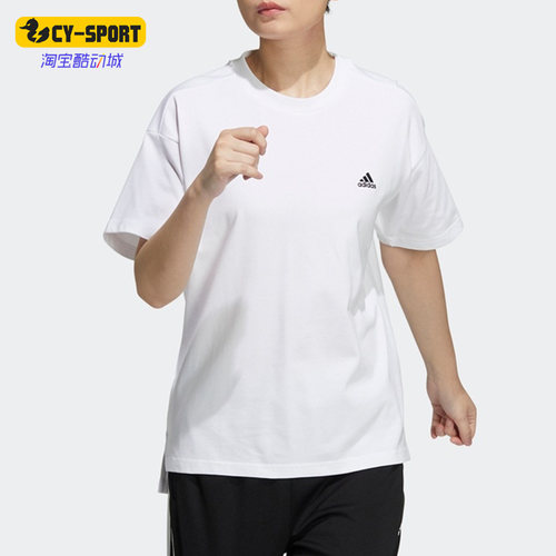 Adidas/阿迪达斯女子运动短袖