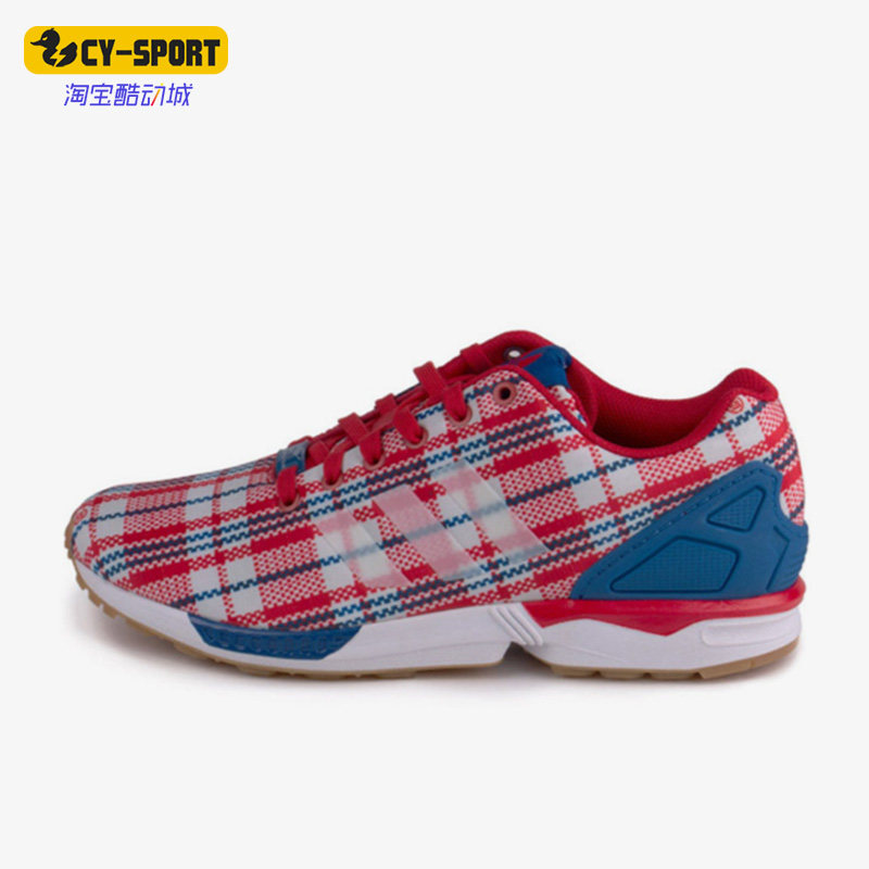 Adidas/阿迪达斯正品三叶草 ZX Flux男子运动跑步鞋S78096