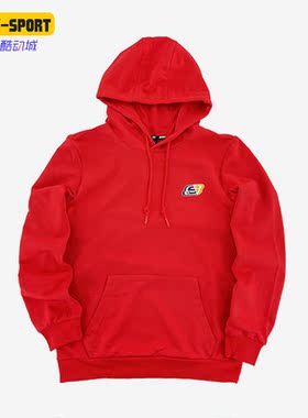 Skechers/斯凯奇正品新款男女休闲连帽套头卫衣FL321U173-001W