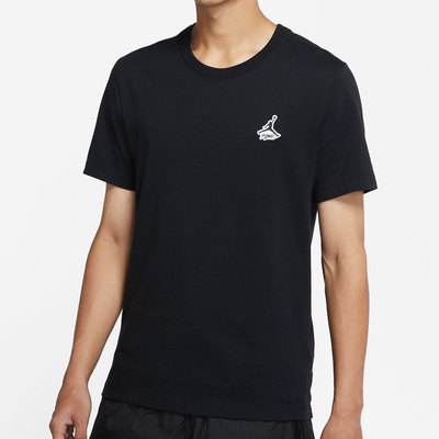 Nike/耐克正品JORDAN 男子圆领宽松休闲短袖T恤DH3613-010