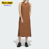 新款 夏季 女子运动休闲透气连衣裙IW9807 阿迪达斯正品 Adidas