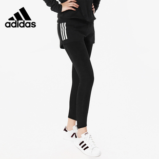 Adidas/阿迪达斯正品 新款女子shorts bar系列梭织短裤AJ4851