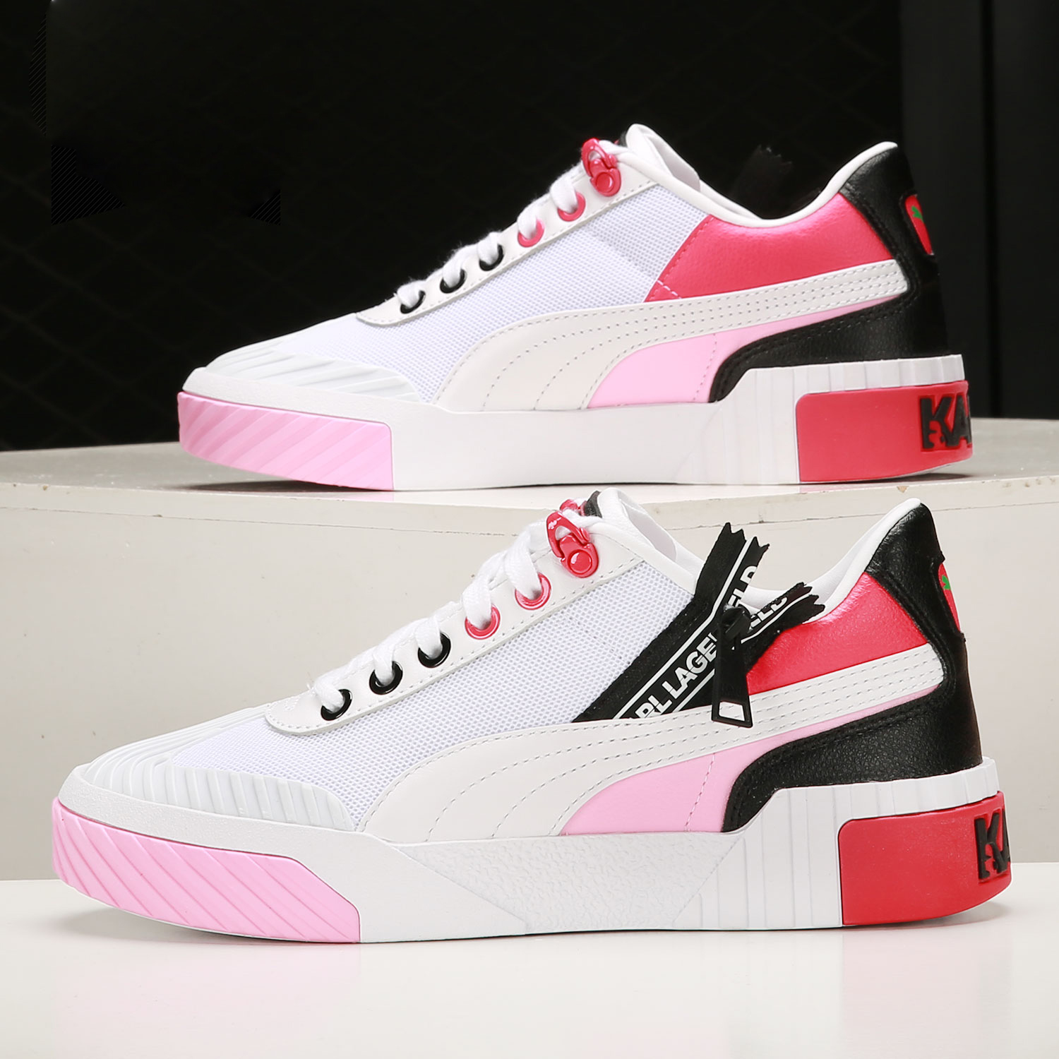 Puma/彪马正品夏季新款女子运动低帮透气舒适板鞋370057-01-封面