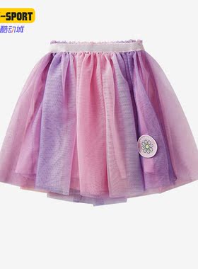 Skechers/斯凯奇正品夏季花漾甜心系列女童百褶短裙L222G074