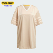 Adidas 三叶草女士篮球风运动宽松连衣裙IT7303 阿迪达斯正品