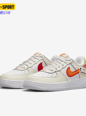 Nike/耐克正品 Force 1 LV8 (PS)新款儿童运动休闲板鞋FJ4888-181