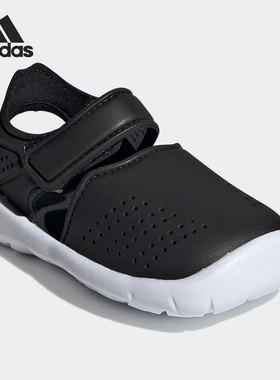 Adidas/阿迪达斯正品FORTASWIM STRIPES I 小童休闲运动鞋 FW6042