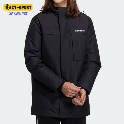 阿迪达斯正品男子潮流保暖羽绒服