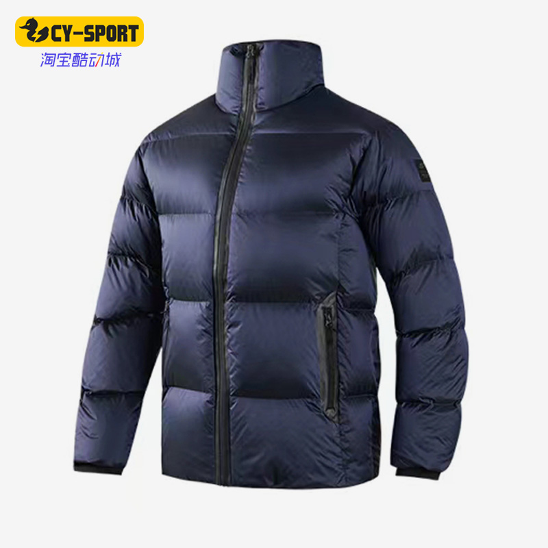 斯凯奇正品男运动休闲连帽羽绒服