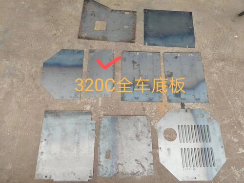卡特320c底板挖掘机配件