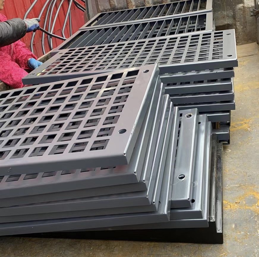 柳工907/908/913/922/923挖掘机护网 钩机驾驶室前小玻璃防护网罩