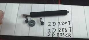 ZD621标签胶辊齿 斑马ZD888T胶辊 ZD220t胶辊 ZD888d 胶辊ZD220d