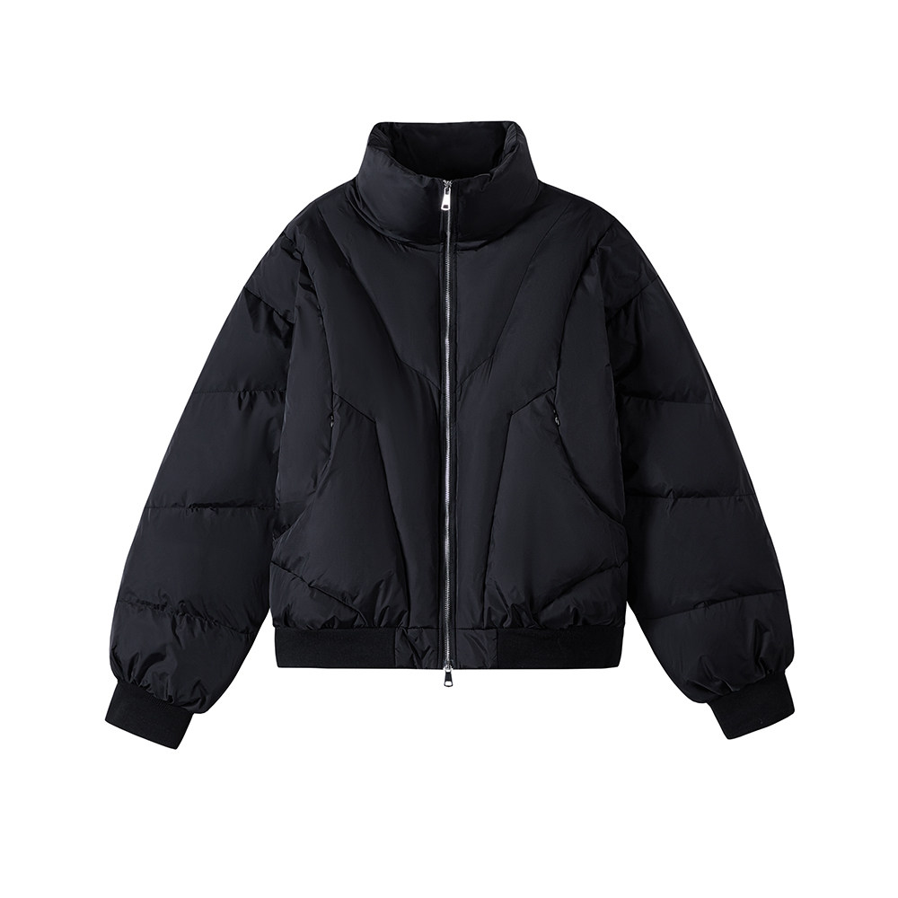 【502-2-MF005特批95】现货美式高街短款棉服解构立领外套棉衣,男装棉衣,星座502-2（原1014A）