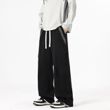 502-2-KZ063-特P48美式秋季拼接束脚卫裤男抽绳运动休闲裤控78，男装休闲裤，星座502-2（原1014A）