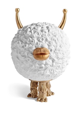 【官方授权】法国L'OBJET Haas系列怪物球形香炉装饰摆件瓷器镀金