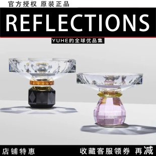 艺术摆件 丹麦Reflections水晶零食碗哥本哈根欧式 官方授权