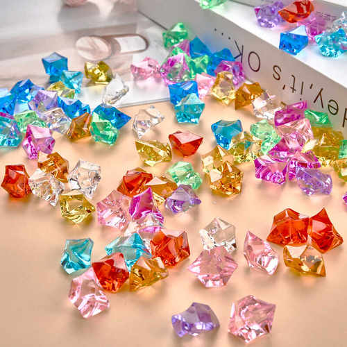 仿真10色幼儿奖励宝石亚克力