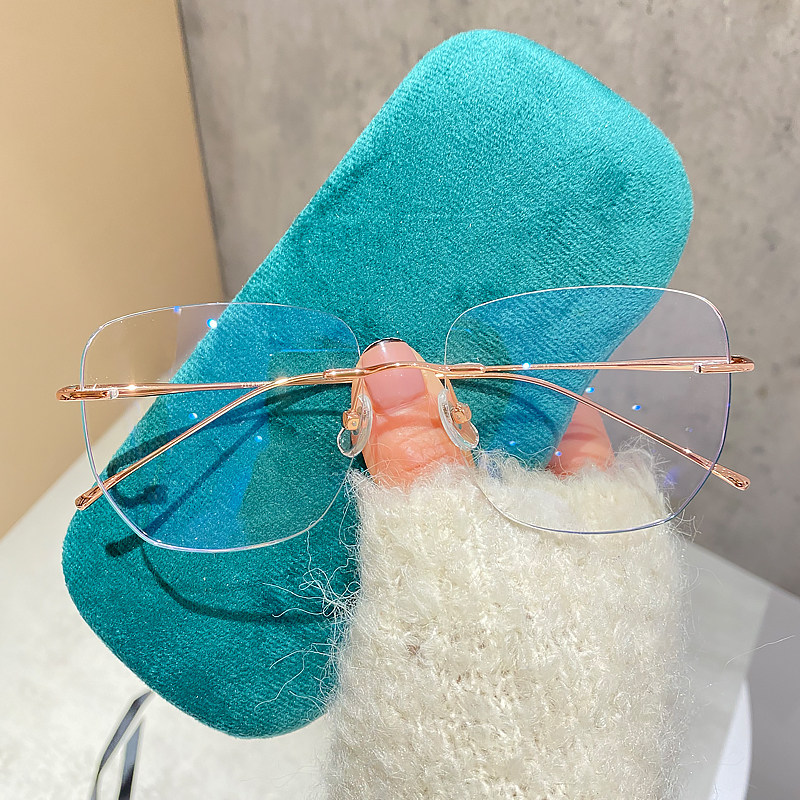 男女同款无框气质钛合金气质无框