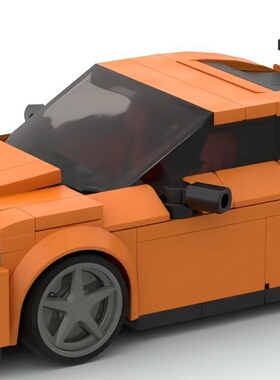 MOC积木国产积木167371奥迪TTRS（8S）V2 小颗粒diy汽车经典创意