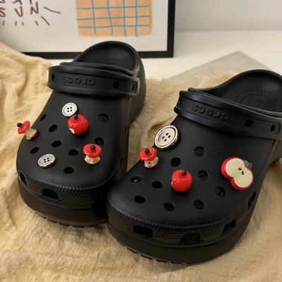 2025新款洞洞鞋花卡骆驰crocs