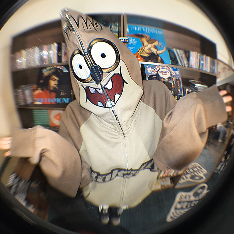 潮牌KAKAZZY连帽开衫卫衣