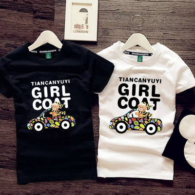 夏装体恤半袖T恤男女情侣装