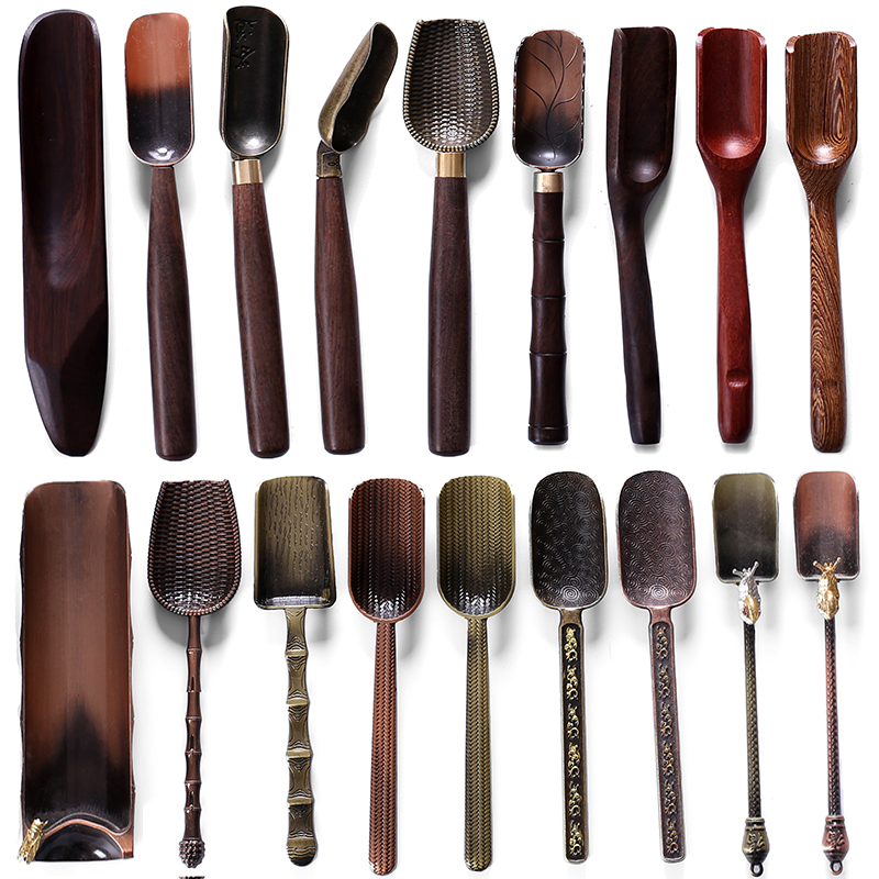 包郵花梨木配件茶葉勺子