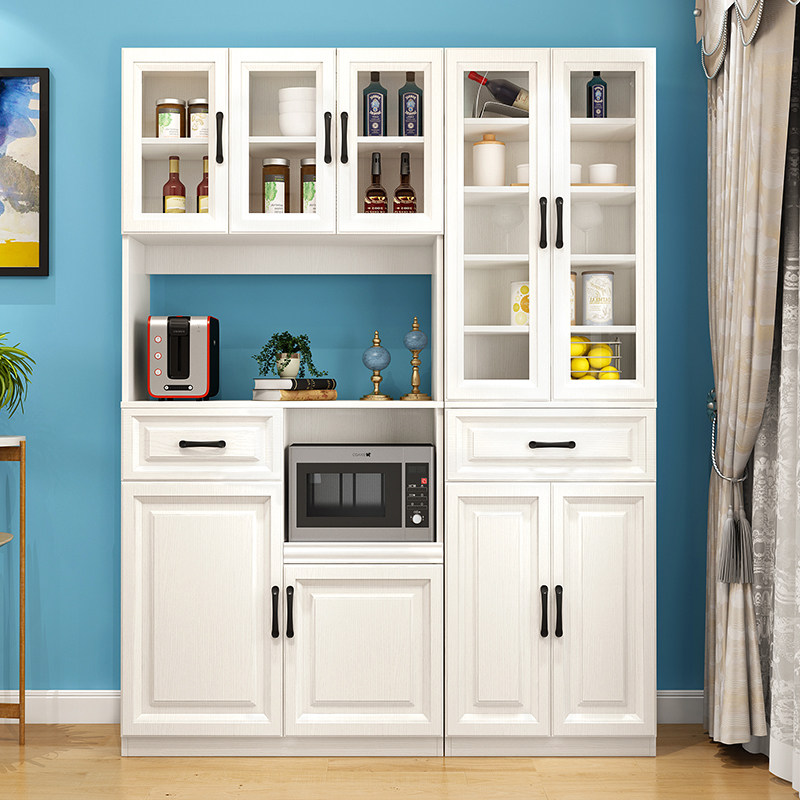 现代简约餐边柜红酒柜餐厅柜厨房储物柜收纳柜茶水柜微波柜碗柜子