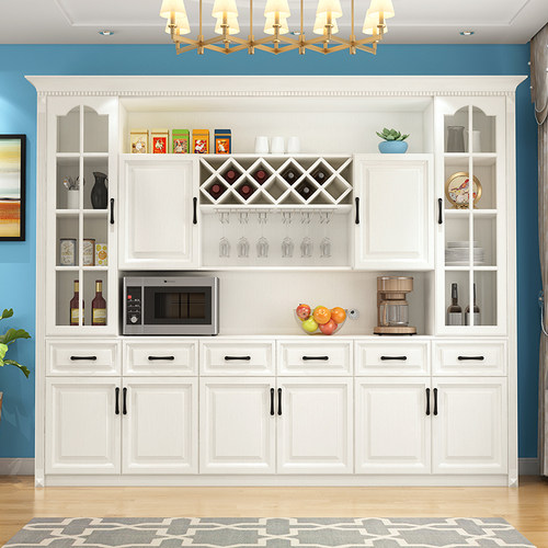 简约客厅红酒柜收纳储物柜餐边柜