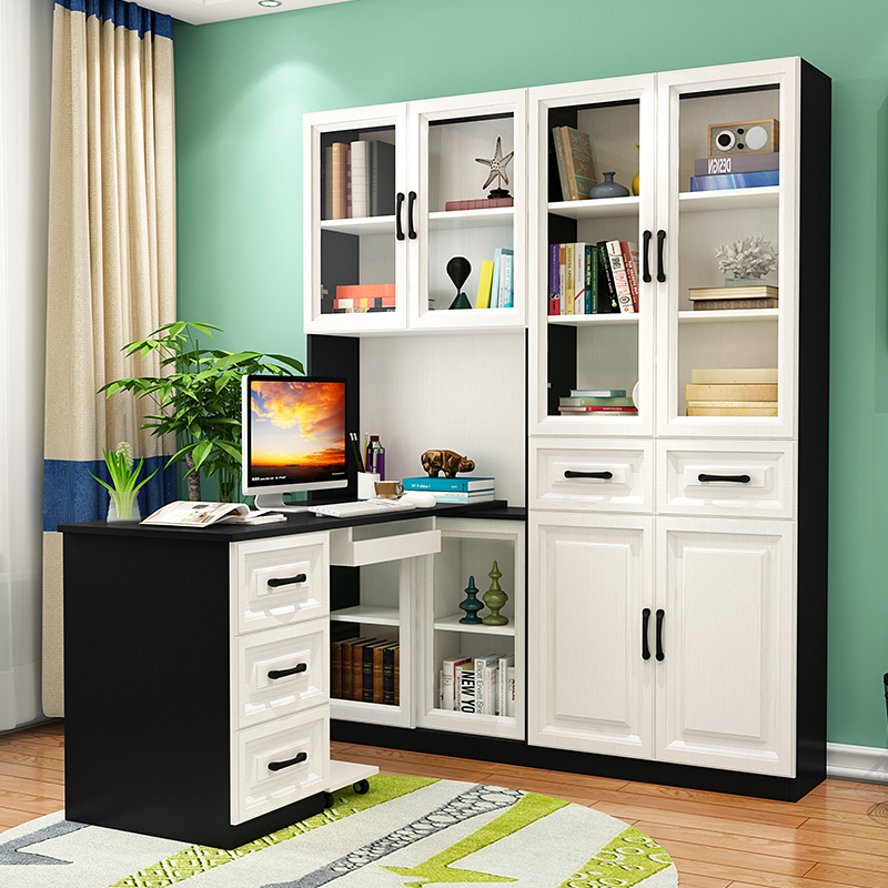 简约现代组合台式学习转角书桌