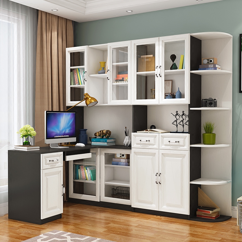 简约转角电脑桌书桌学习办公桌