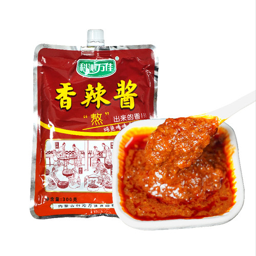 科沁万佳300g大袋装包邮香辣酱