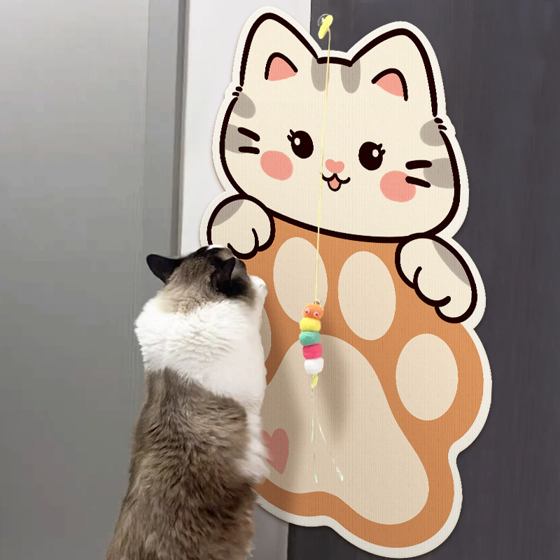 【设计师专款】猫抓板墙面墙贴