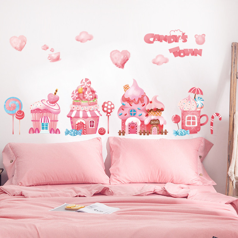 速发少心房间布置贴画立体室贴纸宿舍孩卧墙房床头墙面装饰自粘