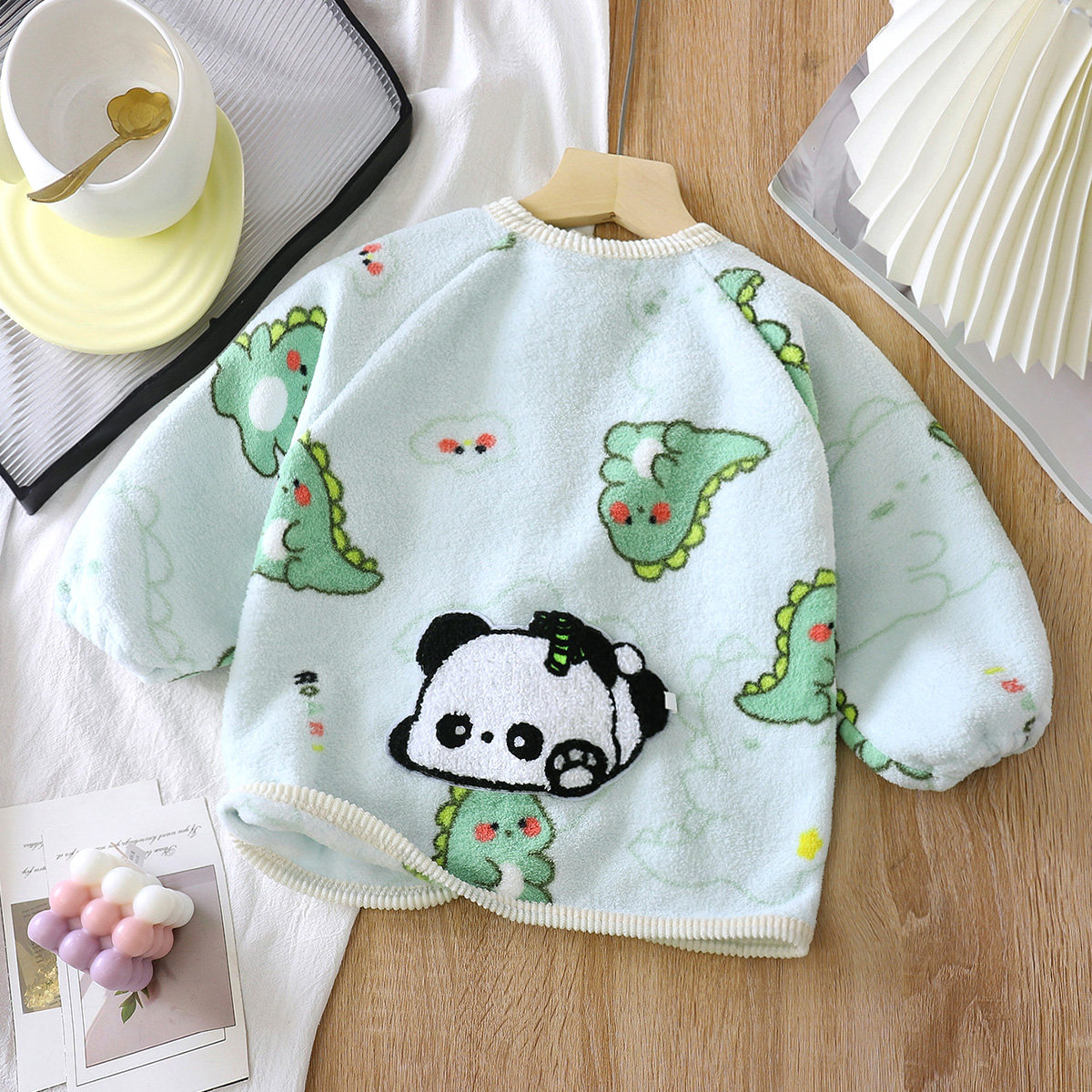 秋冬防污婴儿吃饭防脏围兜男童加绒反穿衣宝宝围裙长袖儿童罩衣,童装/婴儿装/亲子装,反穿衣/罩衣,淘宝优惠券,粉丝福利购,淘宝优惠卷