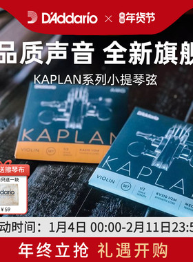 达达里奥官方Kaplan Amo/vivo卡普兰专业小提琴弦4/4KA310  KV310