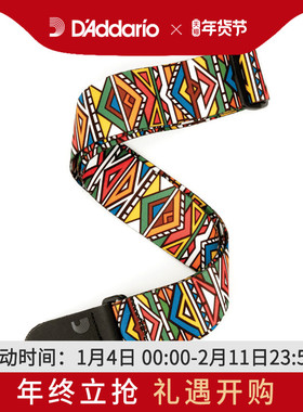 D'Addario 达达里奥 数码迷彩吉他背带 P20S1503 P20S1504