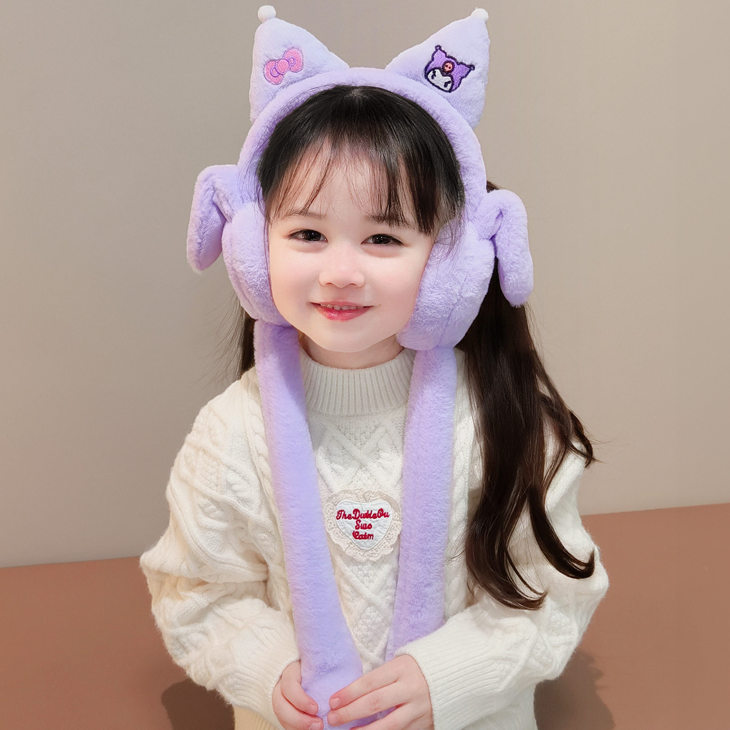 冬季保暖会动耳罩库洛米美乐蒂