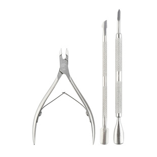 3pcs Steel Nail Nippers Clipper Stainless Cuticle Cutter set