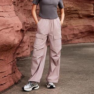 阔腿裤 duoyi 宽松户外健身工装 新品 39dq208012 朵以2024秋季