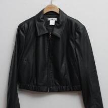 duoyi 朵以2024秋季新款专柜正品时尚百搭气质PU外套39DQ408030