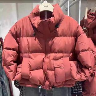 短款 正品 百搭羽绒服39bd930023 新款 朵以2024冬装