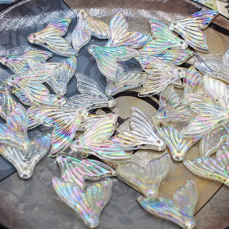 亚克力ab彩镭射鱼尾diy幻彩奶油胶饰品配件串珠簪娘人鱼尾巴配件,饰品/流行首饰/时尚饰品新,其他DIY饰品配件,淘宝优惠券,粉丝福利购,淘宝优惠卷