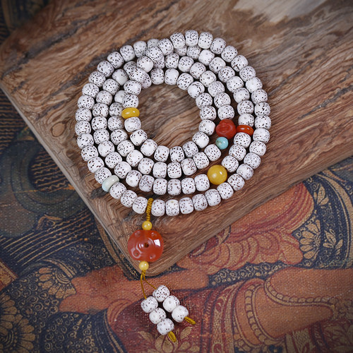 民族风迷你小星月菩提手串女