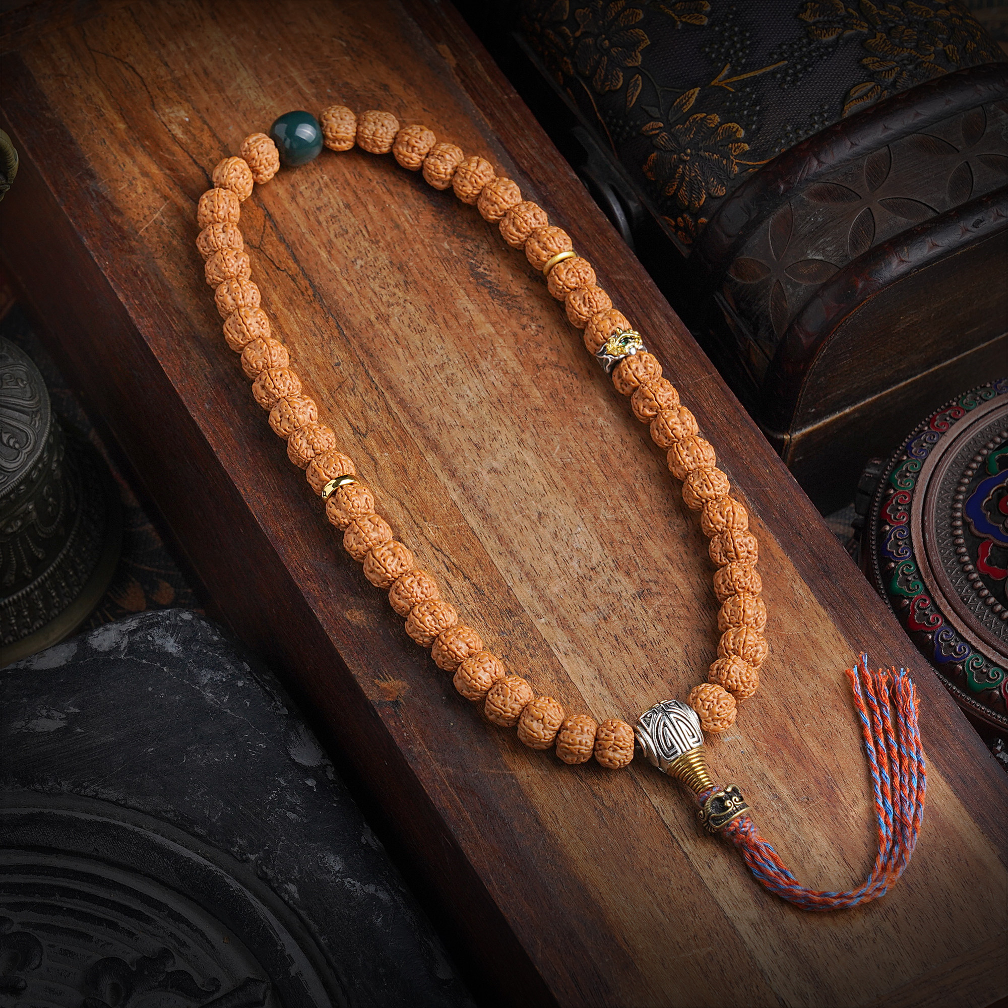 帝王花小金刚六瓣满肉菩提手串