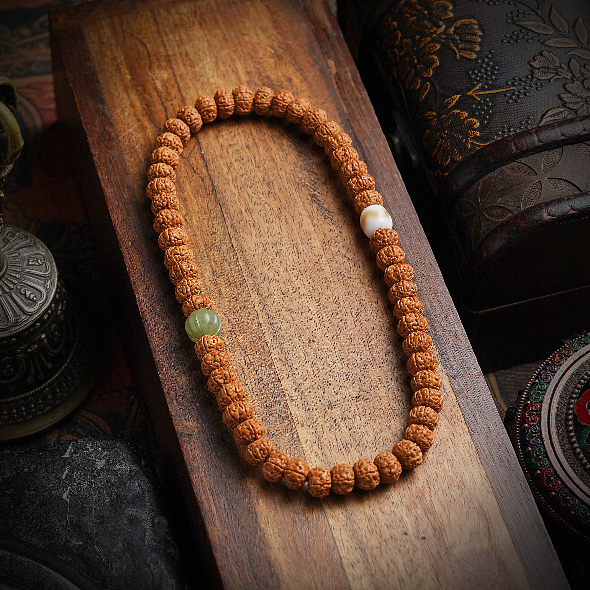 尼泊尔小金刚菩提手串原籽