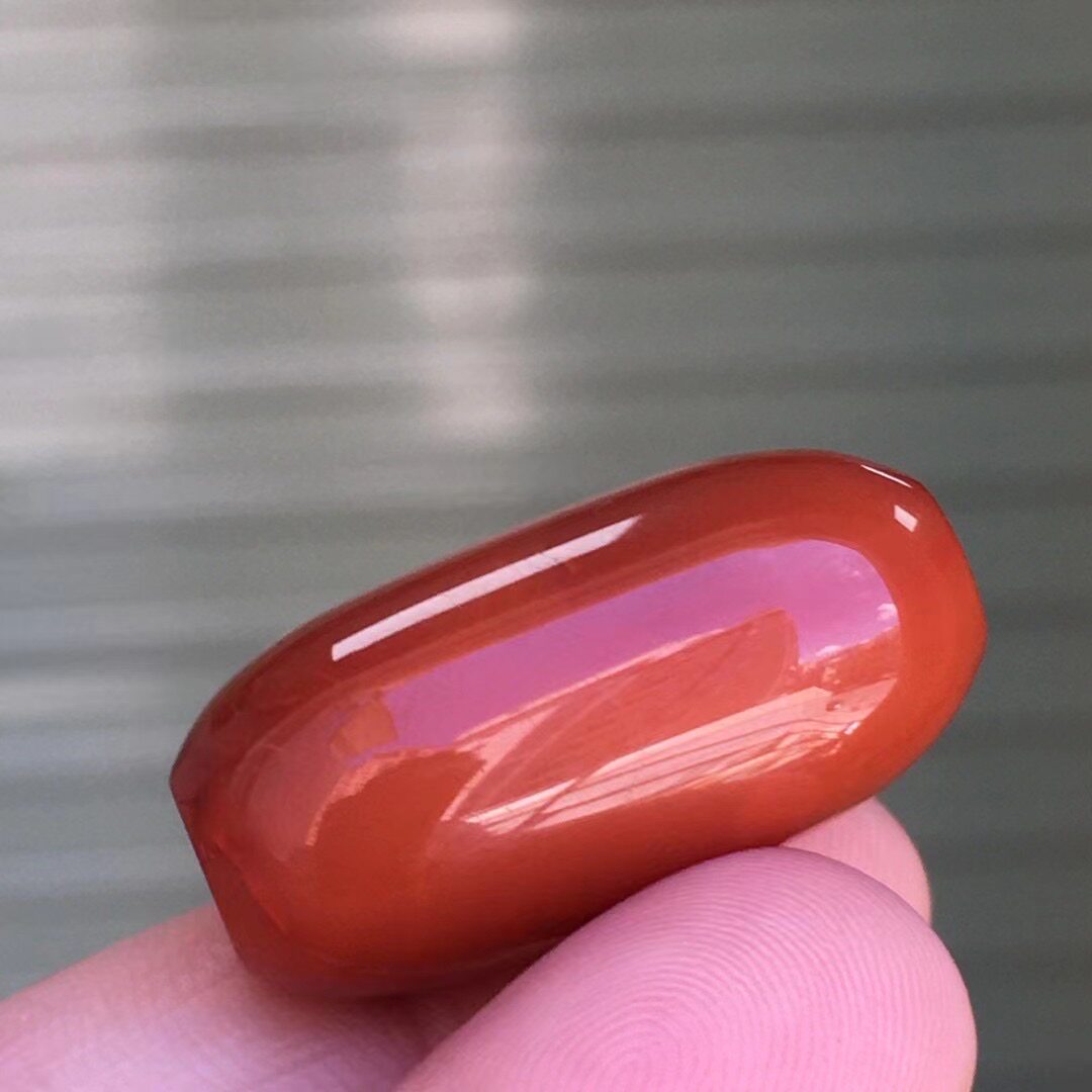 南红玛瑙天然原矿无胶无裂无烤色柿子红滴水洞料柿子红素面裸石