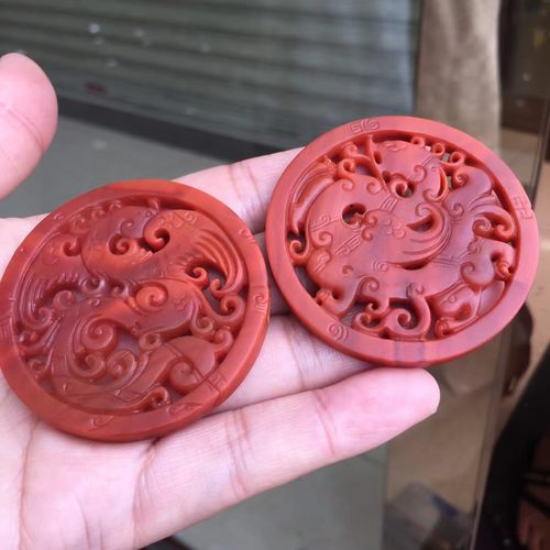 南红玛瑙吊坠瓦西料柿子红佛珠满色满肉雕刻吊坠